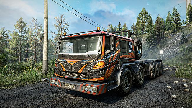 SnowRunner - Burning Bright Vinyl Wrap Pack