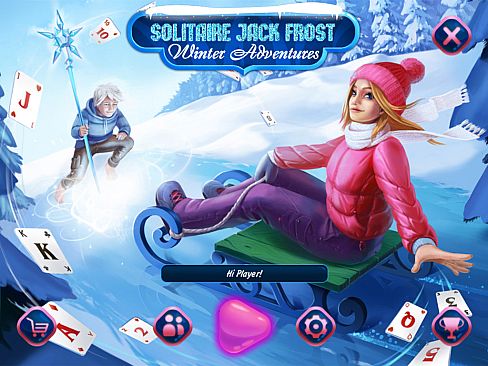 Solitaire Jack Frost Winter Adventures
