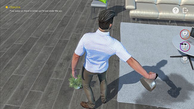 You have a drunk friend