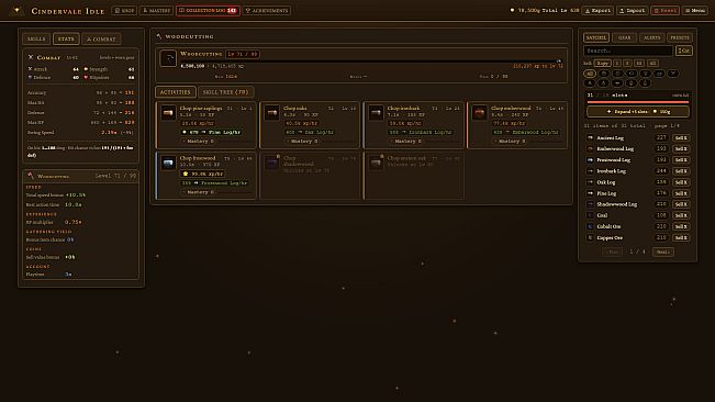 Cindervale Idle