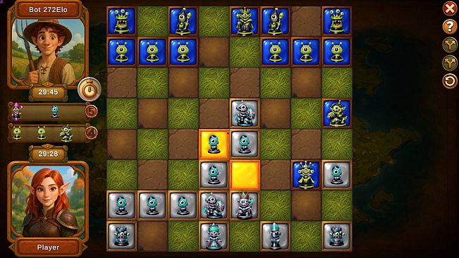 Choc Tactic 4 Chess Master - Witty Alien Gambit