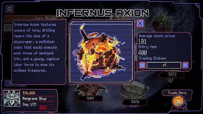 Space Warlord Baby Trading Simulator