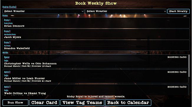 Territory Titans: Booking Wars