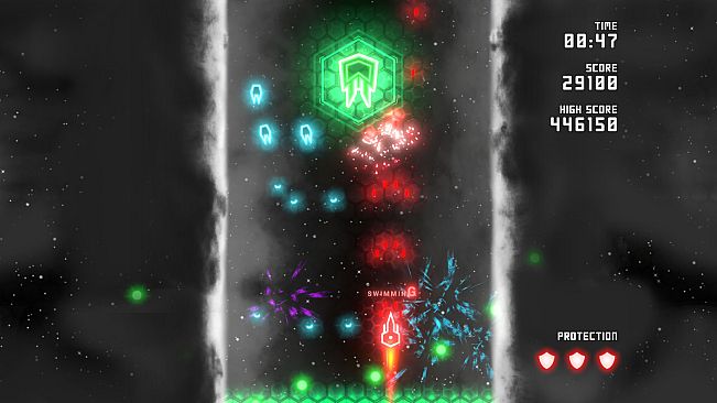 Neon Ships: The Type'em Up Shooter