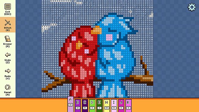 Pixel Cross Stitch - Valentine's Day Pack