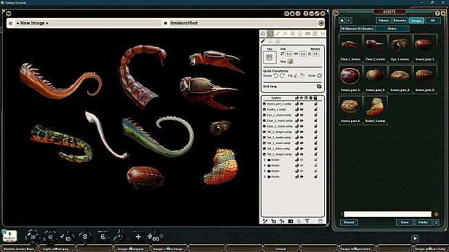 Fantasy Grounds - FG Monster Kit Beasts Art Pack