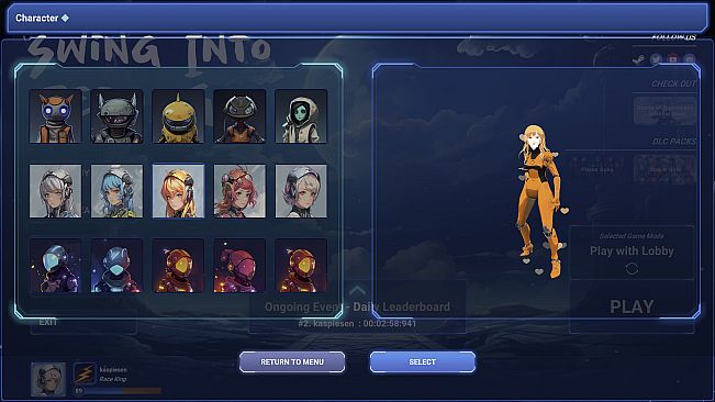 Swing Into Zero-G: Space Girls Character Bundle