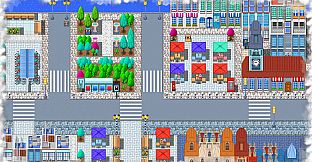 RPG Maker MZ - NEONPIXEL MEGA CITY SET