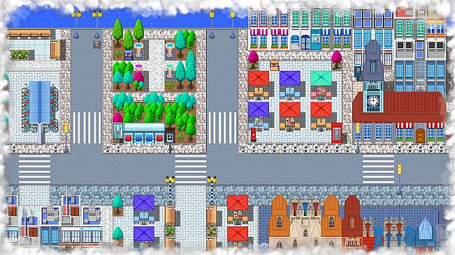 RPG Maker MZ - NEONPIXEL MEGA CITY SET