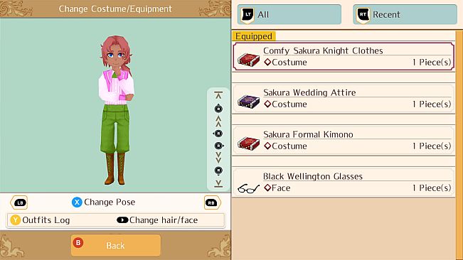 Cherry Blossom Set - WorldNeverland - Daily Life in the Elnea Kingdom - Another Life Adventure