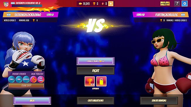 Boxing Babes II: Sexy Fight Hentai Anime Girls