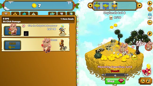 Clicker Heroes: Red-Nosed Clickdeer