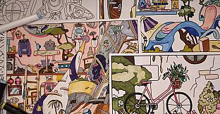 FIND KITTENS 9: Aliens - Coloring Book
