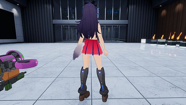 "Cheerleader" Costume in 2 Color Varieties