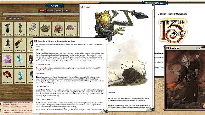 Fantasy Grounds - 13th Age Bestiary 2