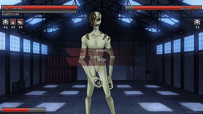 Winter's empty mask - Boss Rush