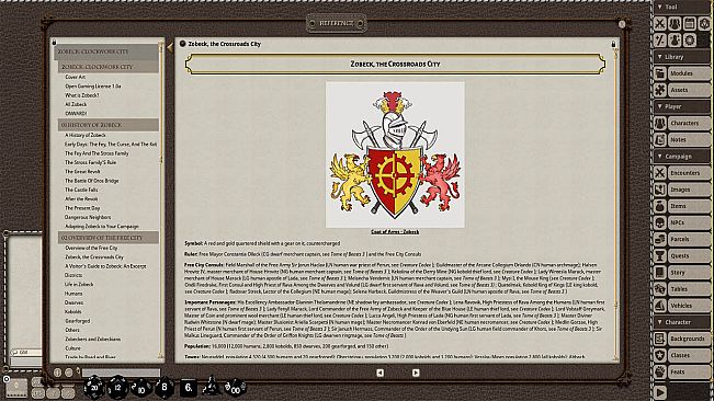 Fantasy Grounds - Zobeck: The Clockwork City Collector Edition