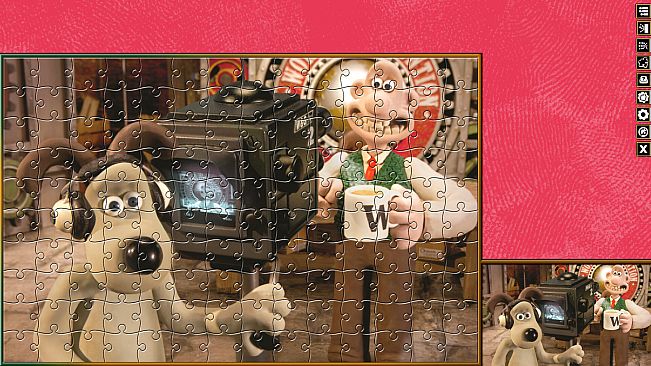 Pixel Puzzles Aardman Jigsaws: Variety Pack 2
