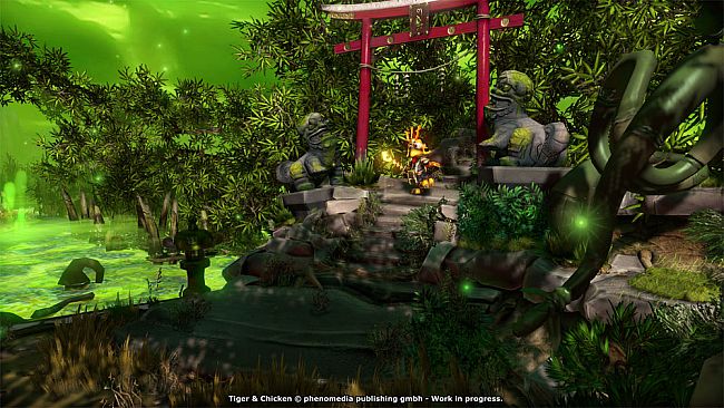 Moorhuhn: Tiger and Chicken