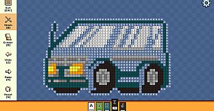 Pixel Cross Stitch - Tiny Vehicles Pack 2