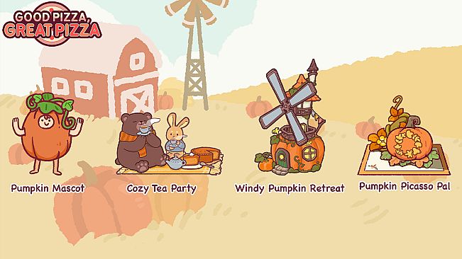 Good Pizza, Great Pizza - Pumpkin Delight Set - Autumn 2023