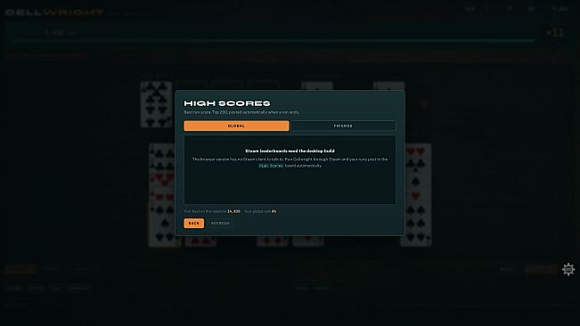 Cellwright - A FreeCell Roguelike