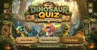 Dinosaur Quiz Trivia - Prehistoric Brain Challenge