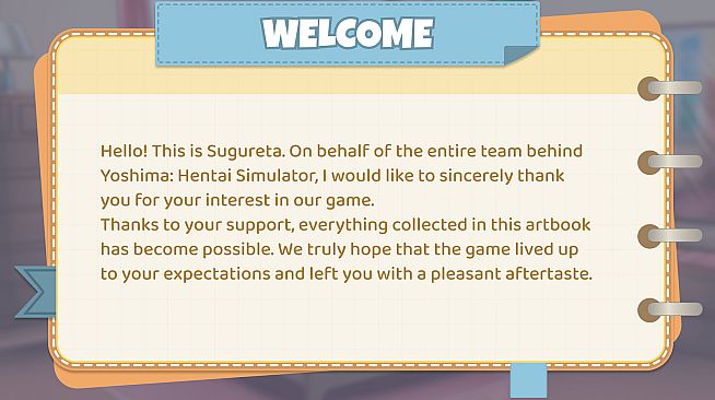 Yoshima: Hentai Simulator - Digital Artbook