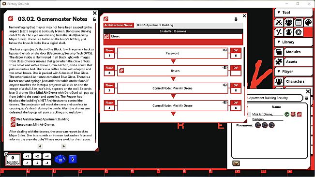 Fantasy Grounds - Cyberpunk RED Data Pack