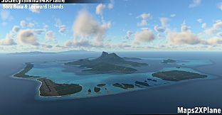 X-Plane 12 Add-on: Aerosoft - Society Islands XP - Bora Bora & Leeward Islands