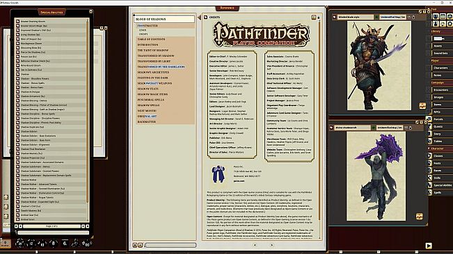 Fantasy Grounds - Pathfinder RPG - Pathfinder Companion: Blood of Shadows
