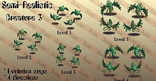 RPG Maker MV - Monster Evolutions: Battler Pack 1