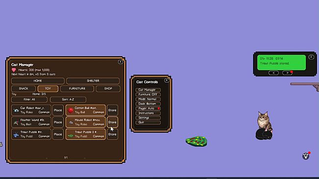 Desktop Pet: Idle Cats Cozy Chaotic Companions for your screen
