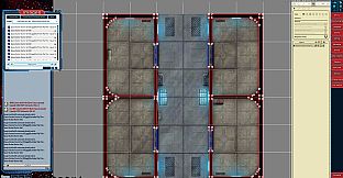 Fantasy Grounds - Starfinder Flip-Tiles - Space Station Starter Set