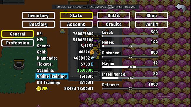 World of Solaria 2D MMORPG