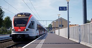 Train Sim World 4 Compatible: S-Bahn Zentralschweiz: Luzern - Sursee Route Add-On