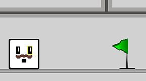 Squares Rage Character - Monocle Man