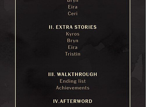 Saint Ceri - extra booklet