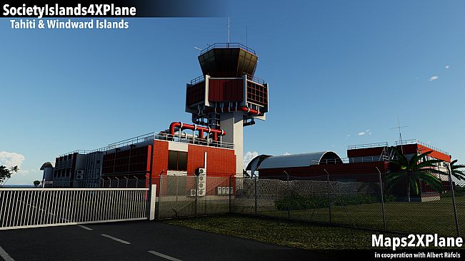 X-Plane 12 Add-on: Aerosoft - Society Islands XP - Tahiti & Windward Islands