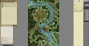 Fantasy Grounds - Pathfinder RPG - Pathfinder Flip-Mat - Bigger Forest