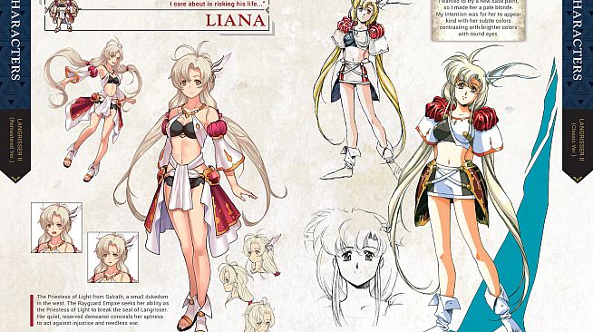 Langrisser I & II - Visual Book