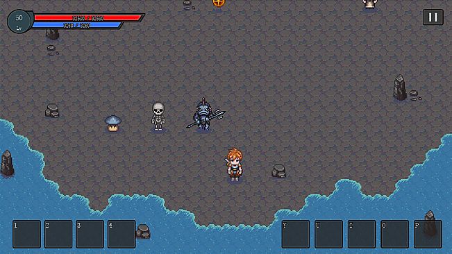 Start with 50 gold coins