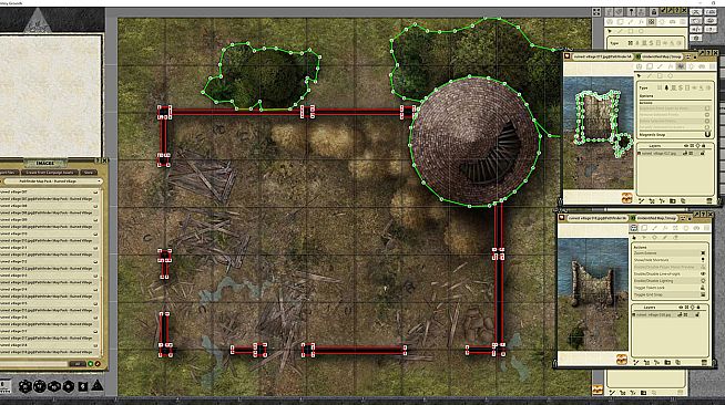 Fantasy Grounds - Pathfinder RPG - Map Pack - Ruined Village