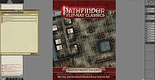 Fantasy Grounds - Pathfinder RPG - Pathfinder Flip-Mat - Classic Waterfront Tavern