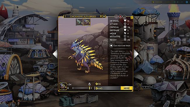 Heroes of Science and Fiction - Xenauri faction