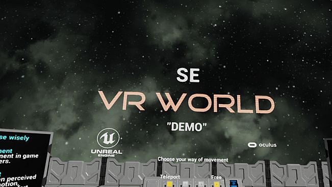 SE VR World Demo