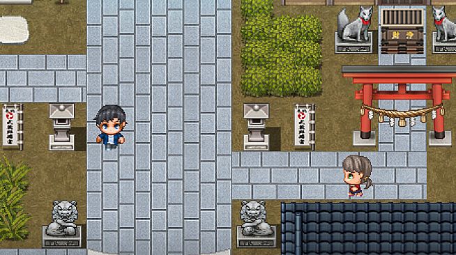 RPG Maker MV - SERIALGAMES Living Good City Tileset - Shrine and Temples SET