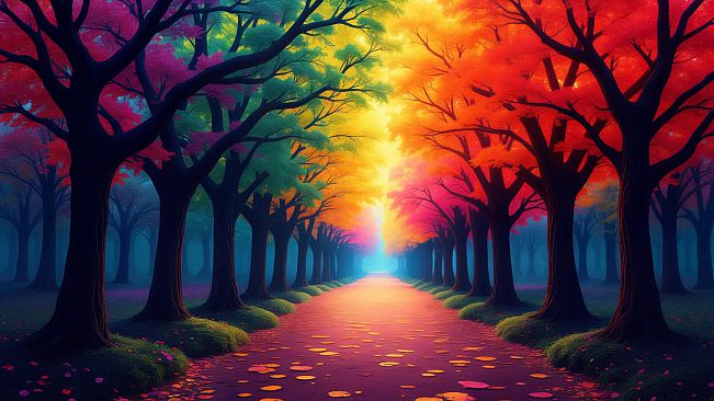 AI-VJ - Magic Forest 5 Visuals