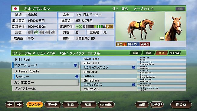 WP9 2020 レジェンドホース購入権フルセット 全4頭