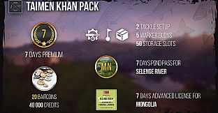 Fishing Planet: Taimen Khan Pack